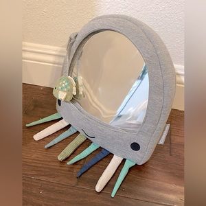 Crate&Barrel Sea Octopus Tummy Time Reflection Mirror